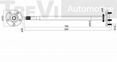 TREVI AUTOMOTIVE wb1192 -  